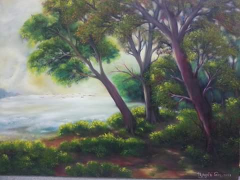 Tranh Sơn Dầu Biển Đồi Dương